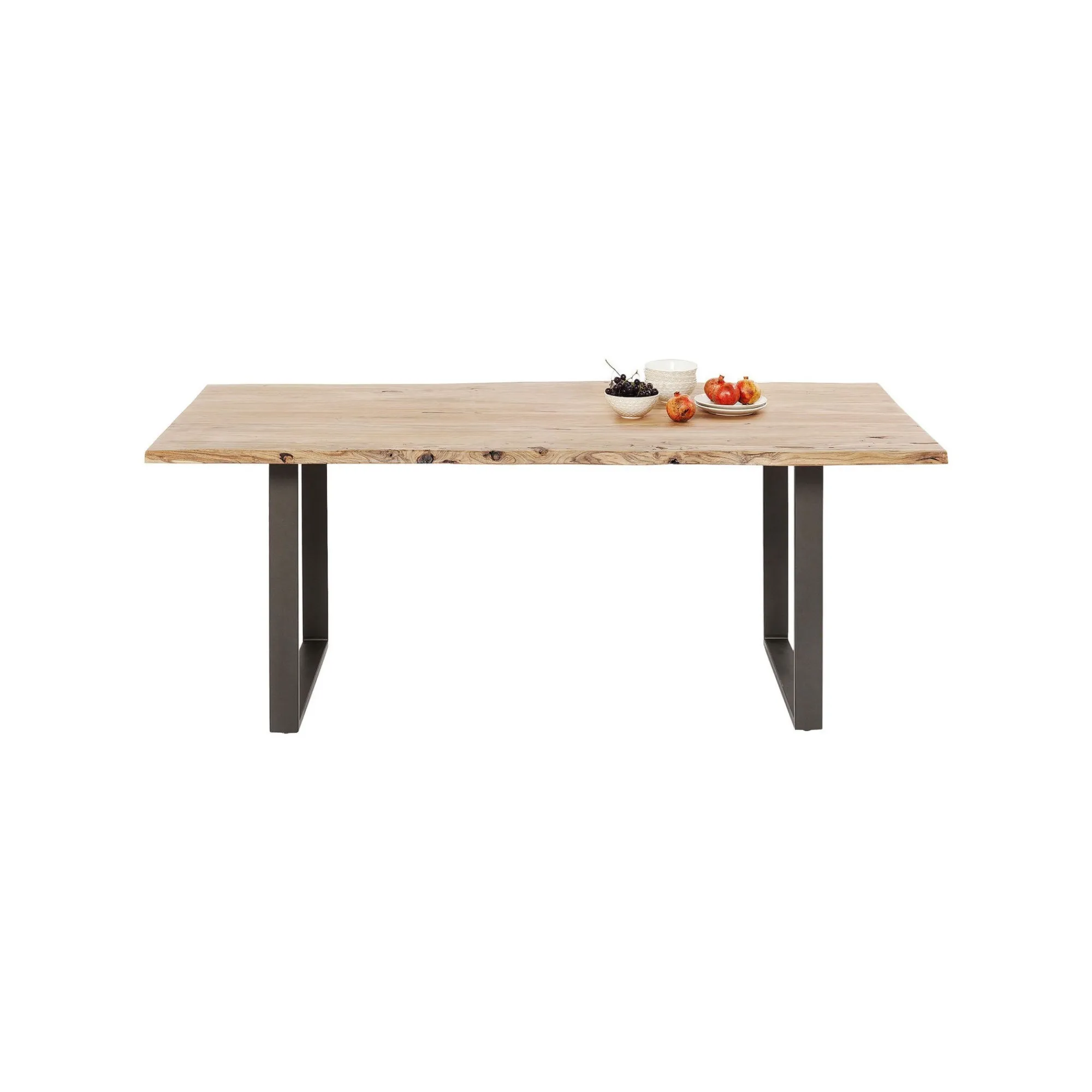 KARE Design Table Harmony Acacia Acier 180x90cm ^ Table