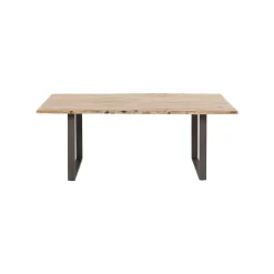 KARE Design Table Harmony Acacia Acier 200x100cm ^ Table