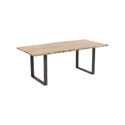 KARE Design Table Harmony Acacia Acier 200x100cm ^ Table
