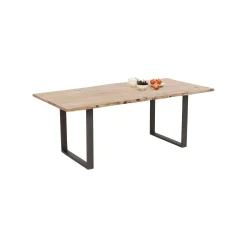 KARE Design Table Harmony Acacia Acier 200x100cm ^ Table