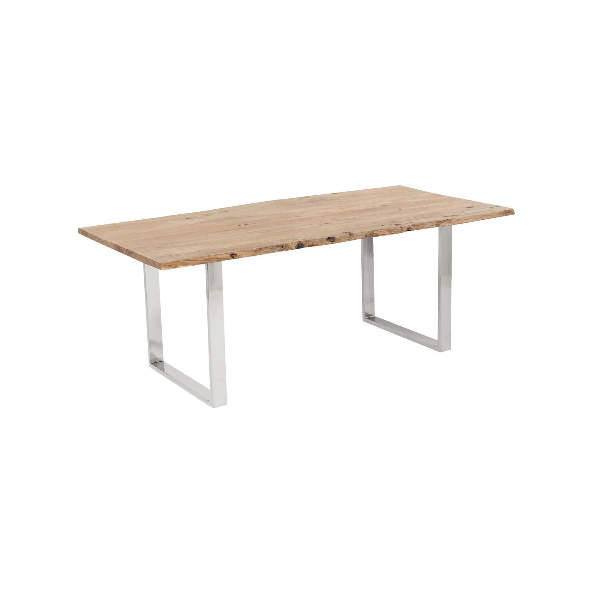 KARE Design Table Harmony Acacia Chrome 160x80cm ^ Table