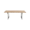 KARE Design Table Harmony Acacia Chrome 180x90cm ^ Table