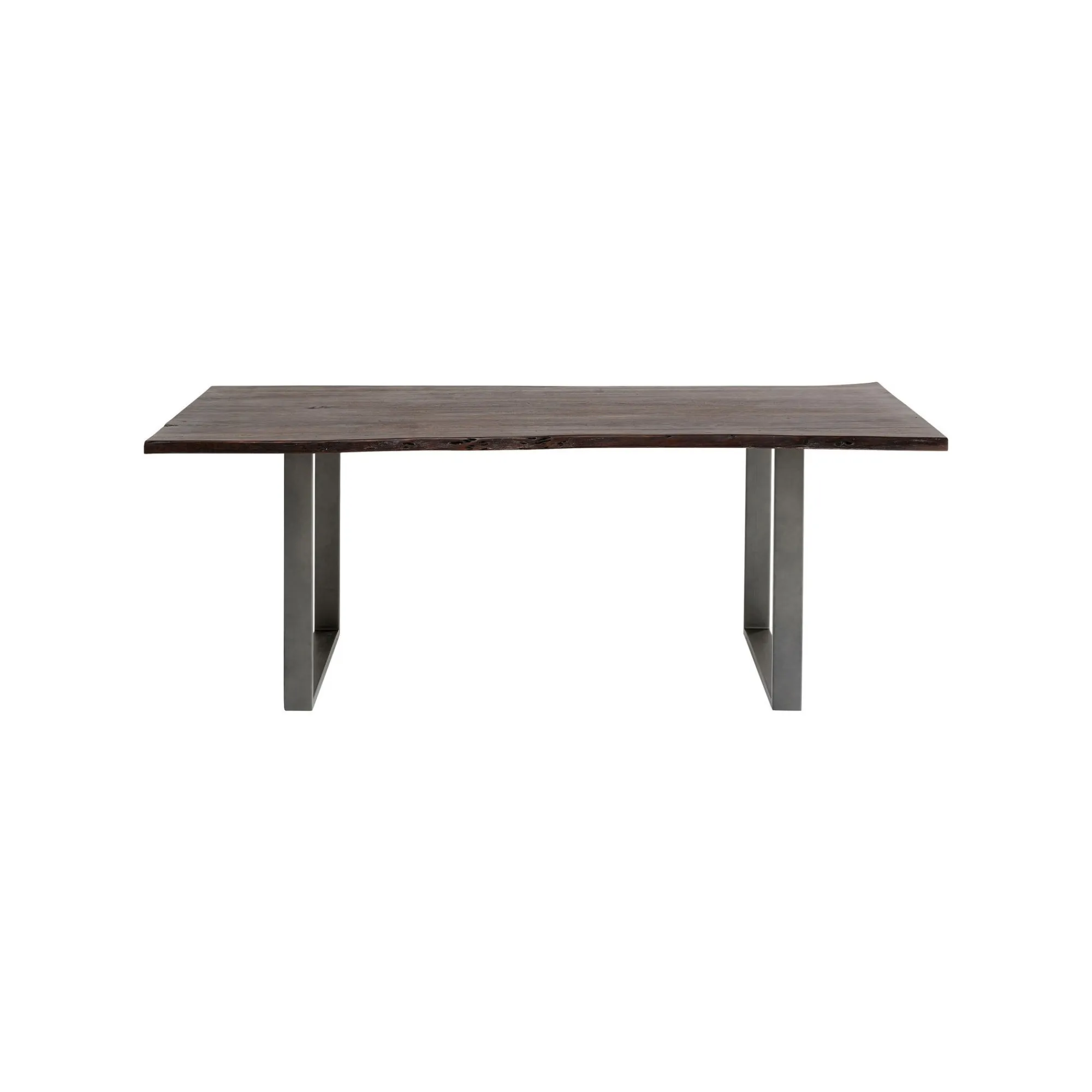KARE Design Table Harmony Noyer Acier 160x80cm ^ Table