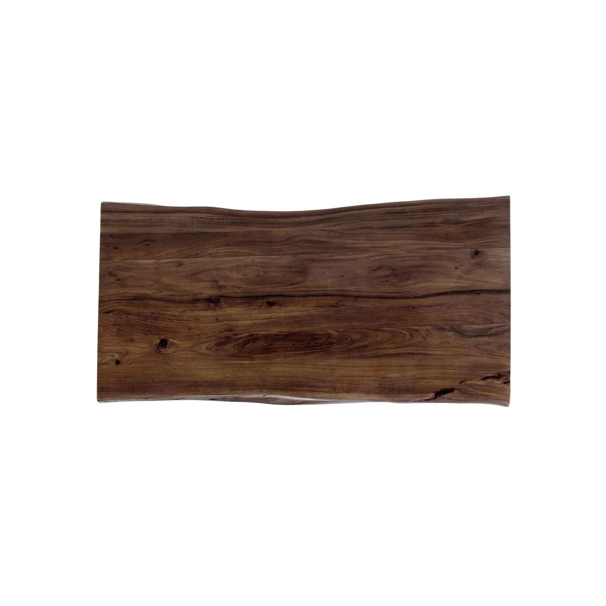 KARE Design Table Harmony Noyer Acier 160x80cm ^ Table