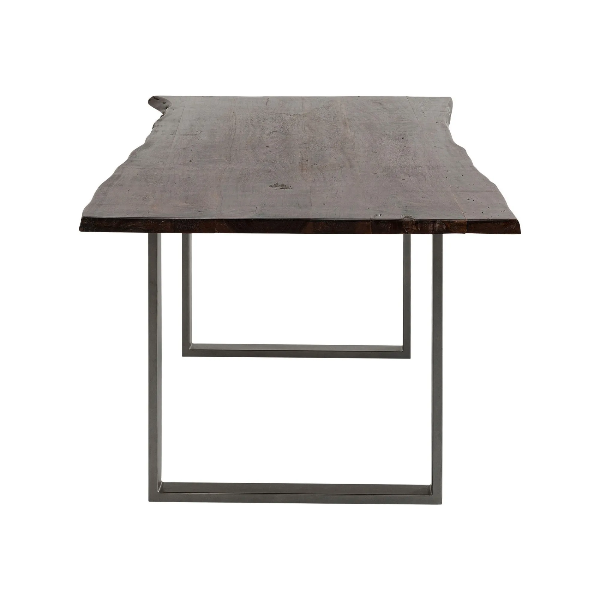 KARE Design Table Harmony Noyer Acier 180x90cm ^ Table
