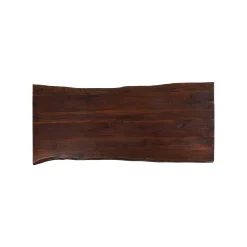 KARE Design Table Harmony Noyer Acier 200x100cm ^ Table