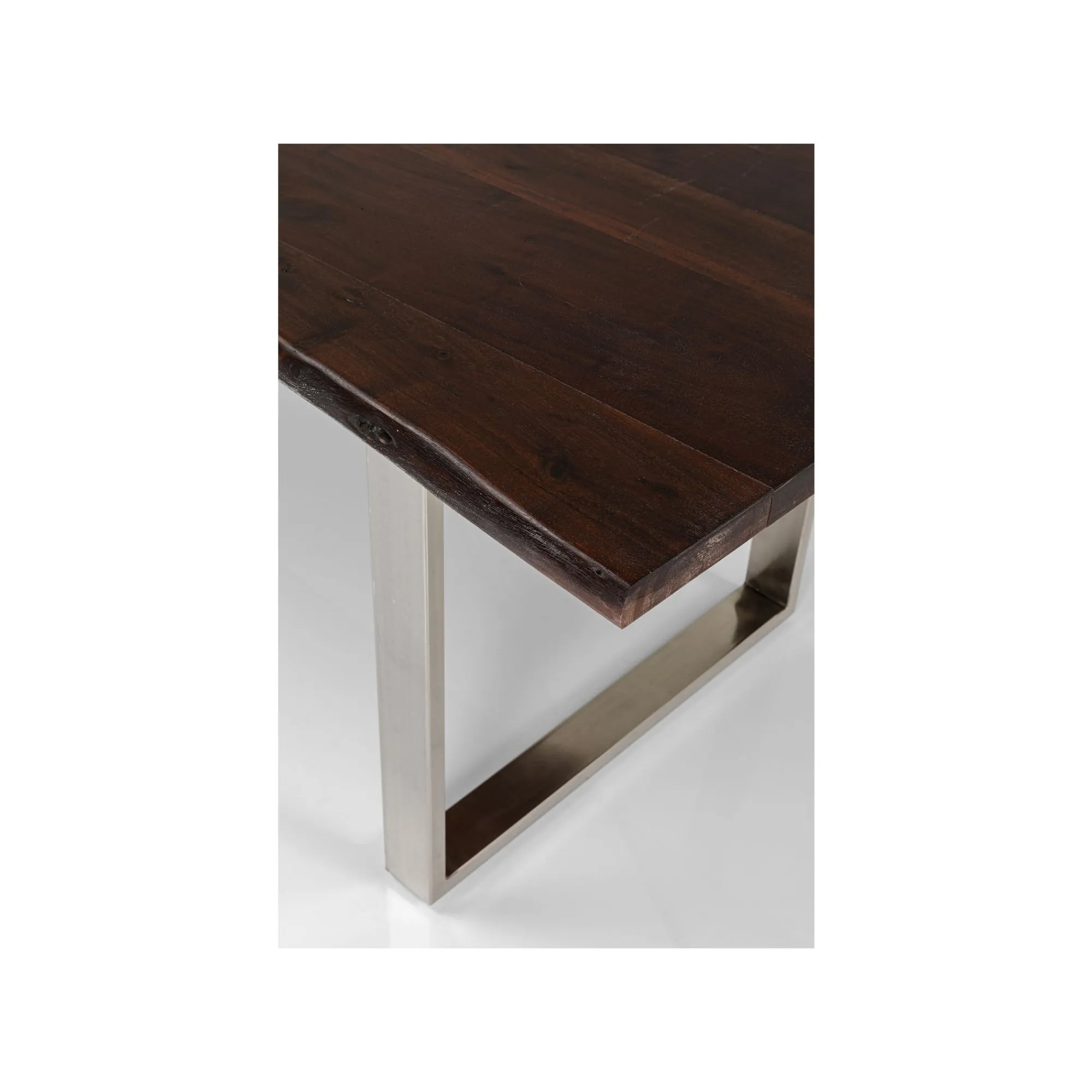 KARE Design Table Harmony Noyer Chrome 180x90cm ^ Table