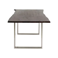 KARE Design Table Harmony Noyer Chrome 180x90cm ^ Table