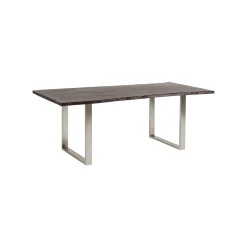 KARE Design Table Harmony Noyer Chrome 180x90cm ^ Table