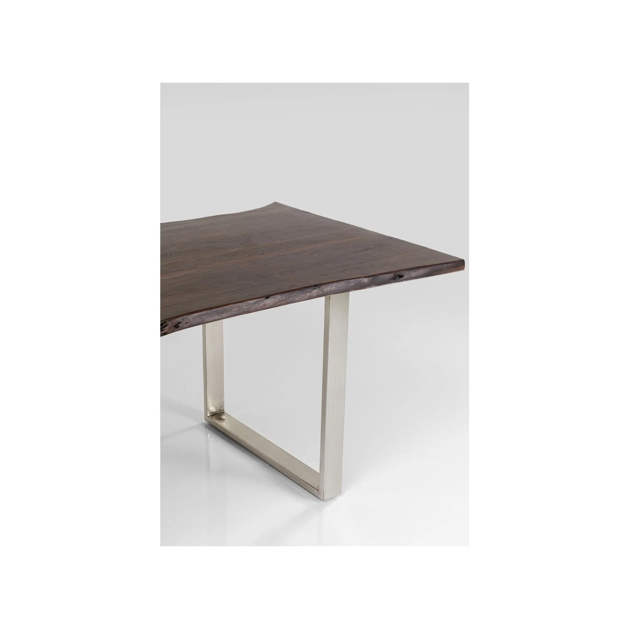 KARE Design Table Harmony Noyer Chrome 180x90cm ^ Table