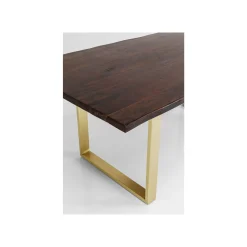 KARE Design Table Harmony Noyer Laiton 160x80cm ^ Table