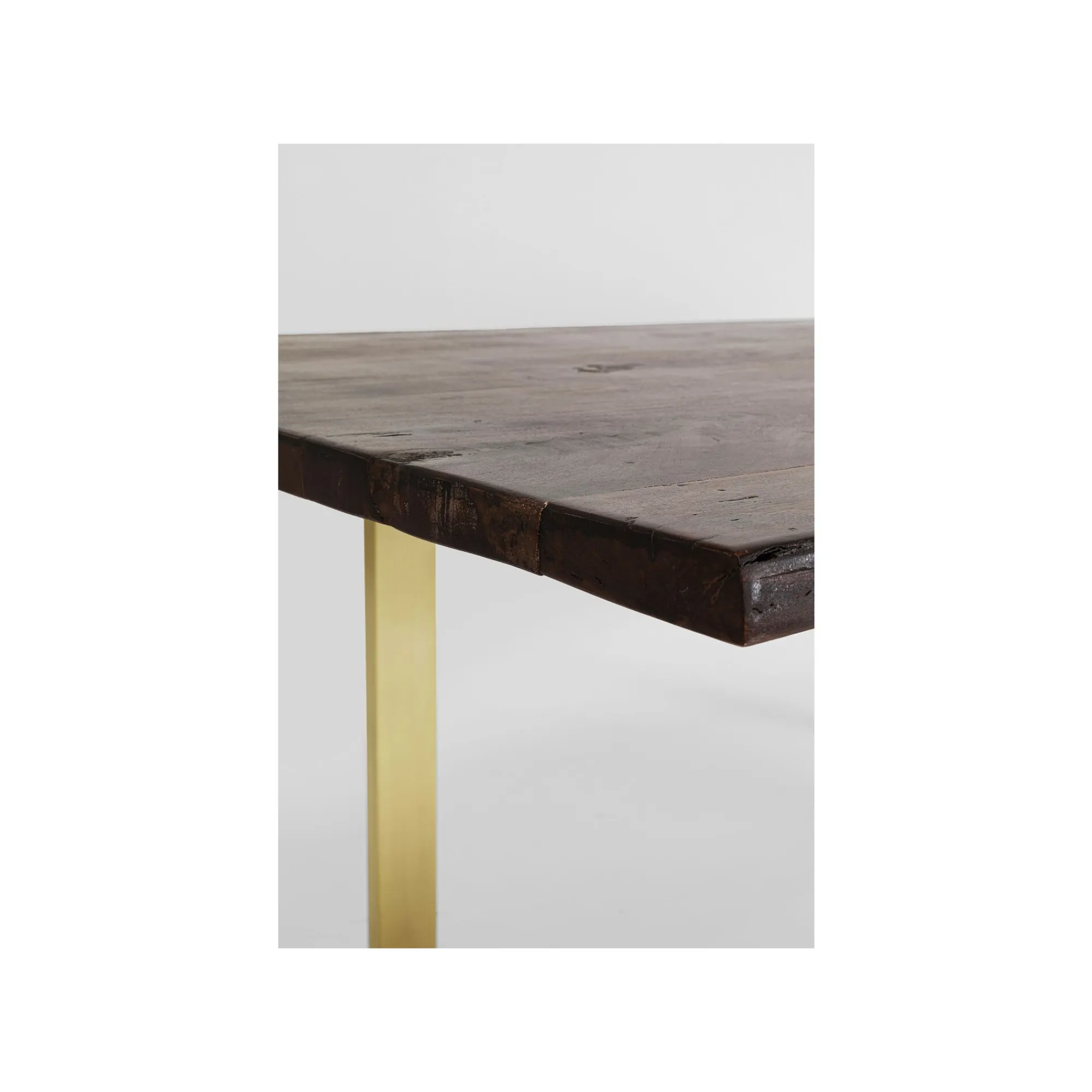 KARE Design Table Harmony Noyer Laiton 160x80cm ^ Table