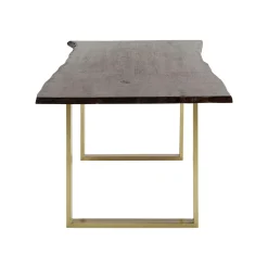 KARE Design Table Harmony Noyer Laiton 160x80cm ^ Table