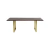 KARE Design Table Harmony Noyer Laiton 200x100cm ^ Table
