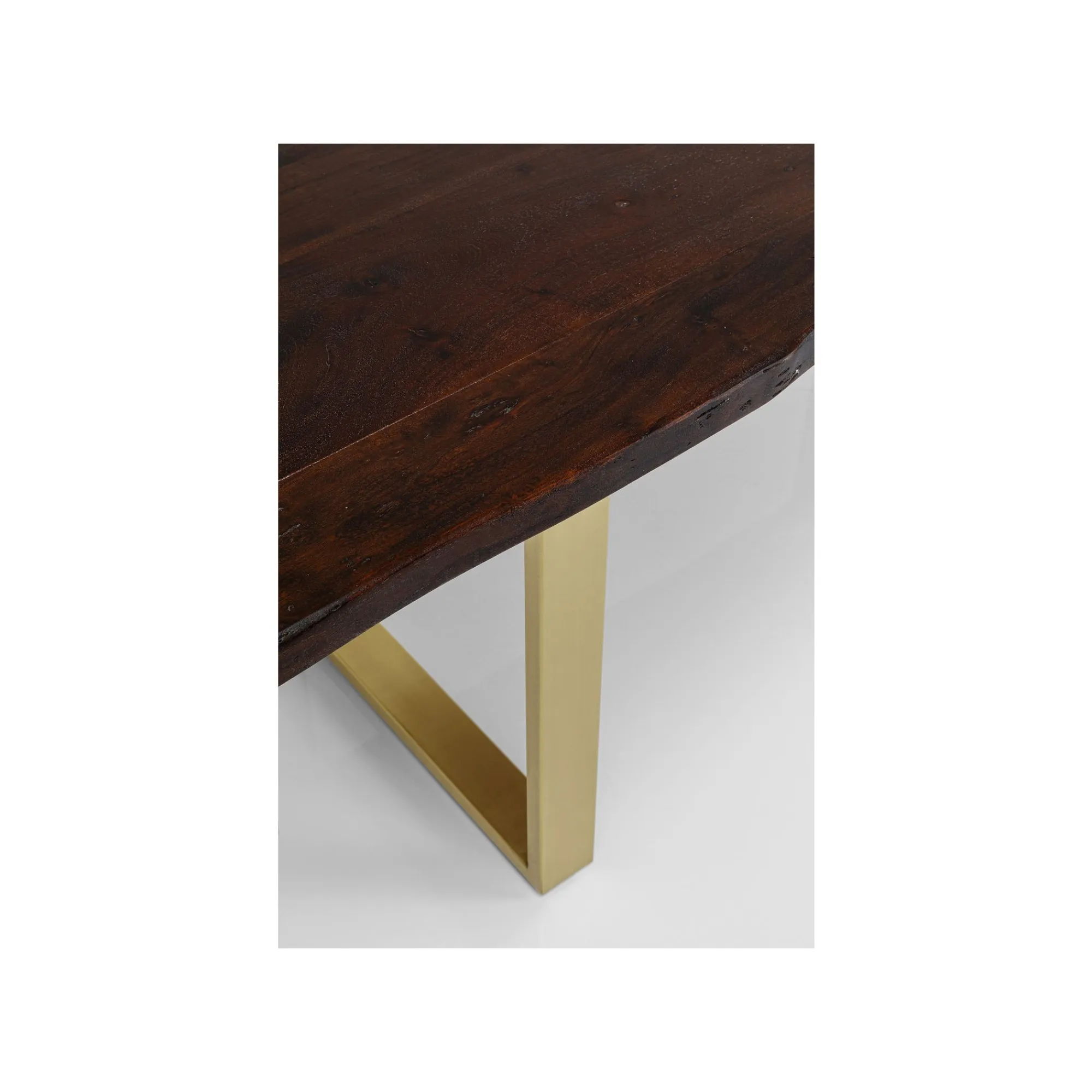 KARE Design Table Harmony Noyer Laiton 200x100cm ^ Table