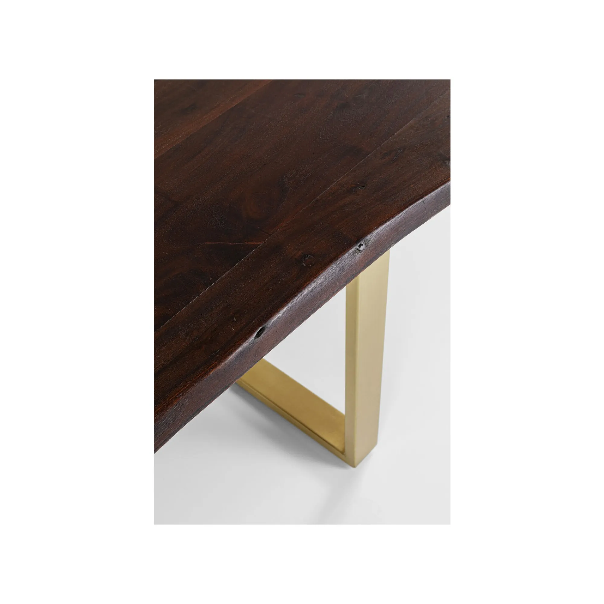 KARE Design Table Harmony Noyer Laiton 200x100cm ^ Table