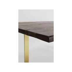 KARE Design Table Harmony Noyer Laiton 200x100cm ^ Table