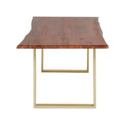 KARE Design Table Harmony Noyer Laiton 200x100cm ^ Table