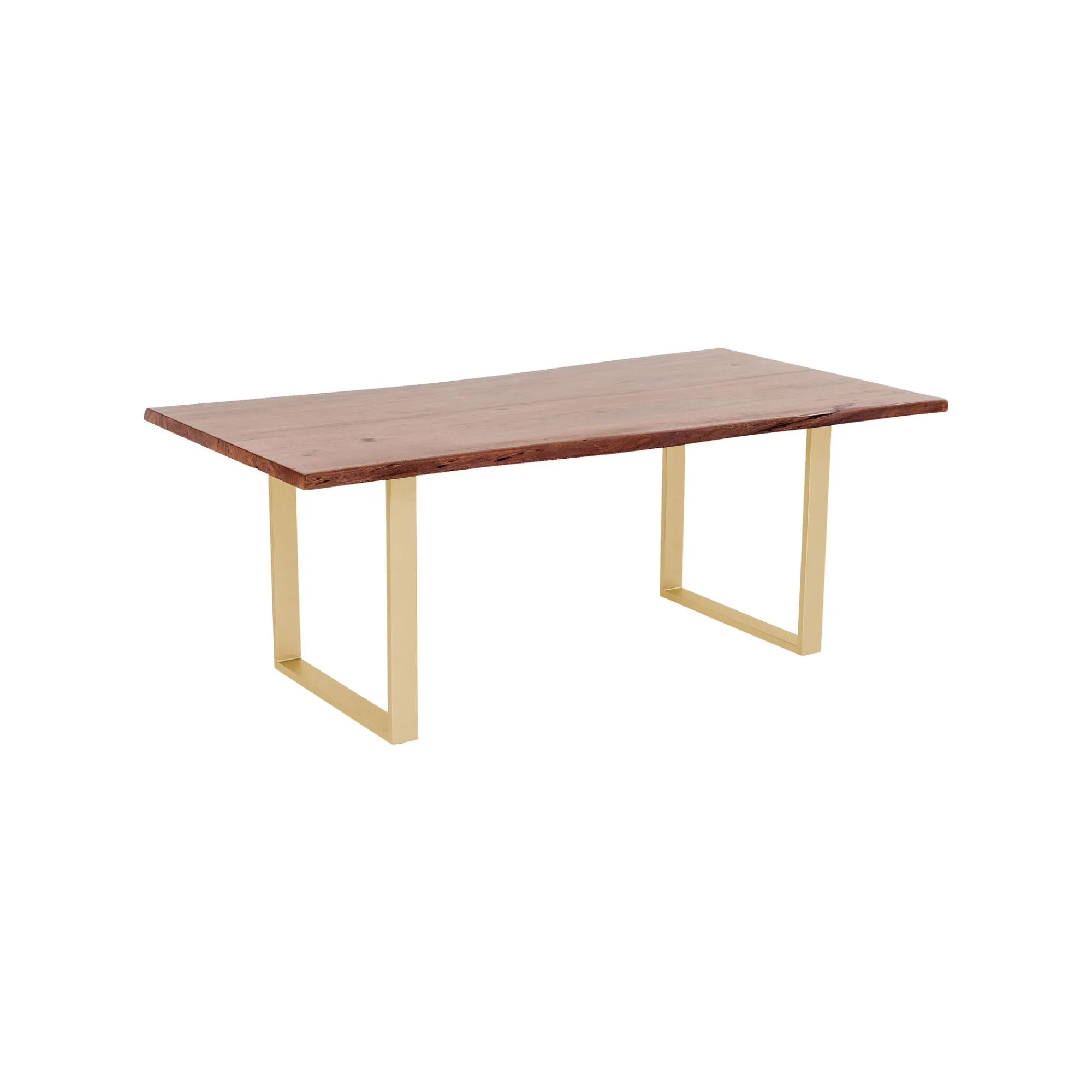 KARE Design Table Harmony Noyer Laiton 200x100cm ^ Table