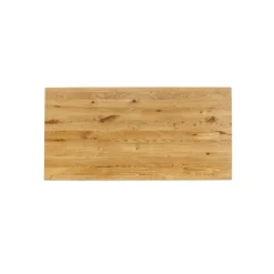 KARE Design Table Jackie Chêne Acier 160x80cm ^ Table