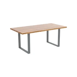 KARE Design Table Jackie Chêne Acier 160x80cm ^ Table