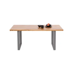 KARE Design Table Jackie Chêne Acier 160x80cm ^ Table