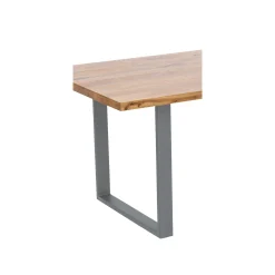 KARE Design Table Jackie Chêne Acier 160x80cm ^ Table