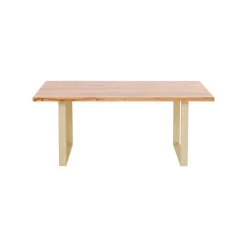 KARE Design Table Jackie Chêne Laiton 160x80cm ^ Table