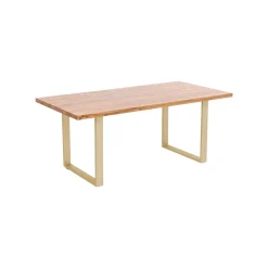 KARE Design Table Jackie Chêne Laiton 160x80cm ^ Table