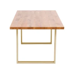 KARE Design Table Jackie Chêne Laiton 160x80cm ^ Table