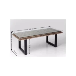 KARE Design Table Kalif 200x90cm ^ Table