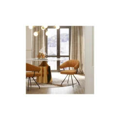 KARE Design Table Lucia 135cm Blanche Et Dorée ^ Table