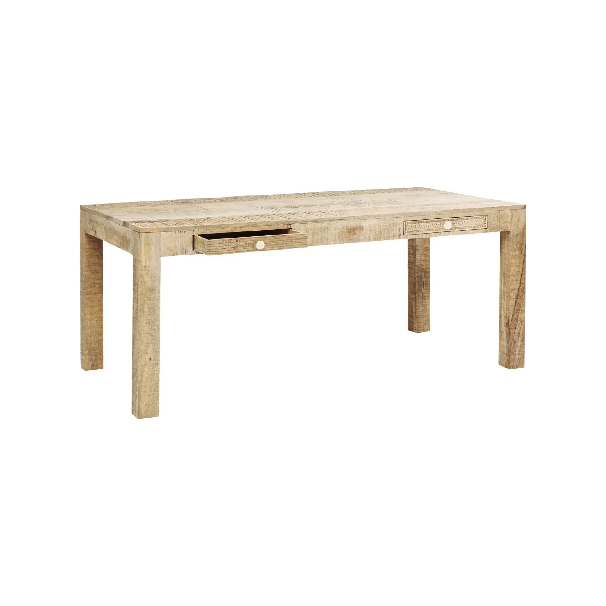 KARE Design Table Puro 2 Tiroirs 180x90cm ^ Table