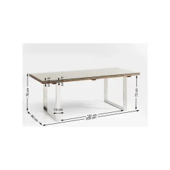KARE Design Table Rustico 200x90cm ^ Table