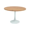 KARE Design Table Schickeria 110cm Chêne Et Blanche ^ Table