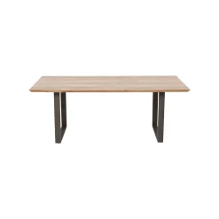 KARE Design Table Symphony Acacia Acier 160x80cm ^ Table