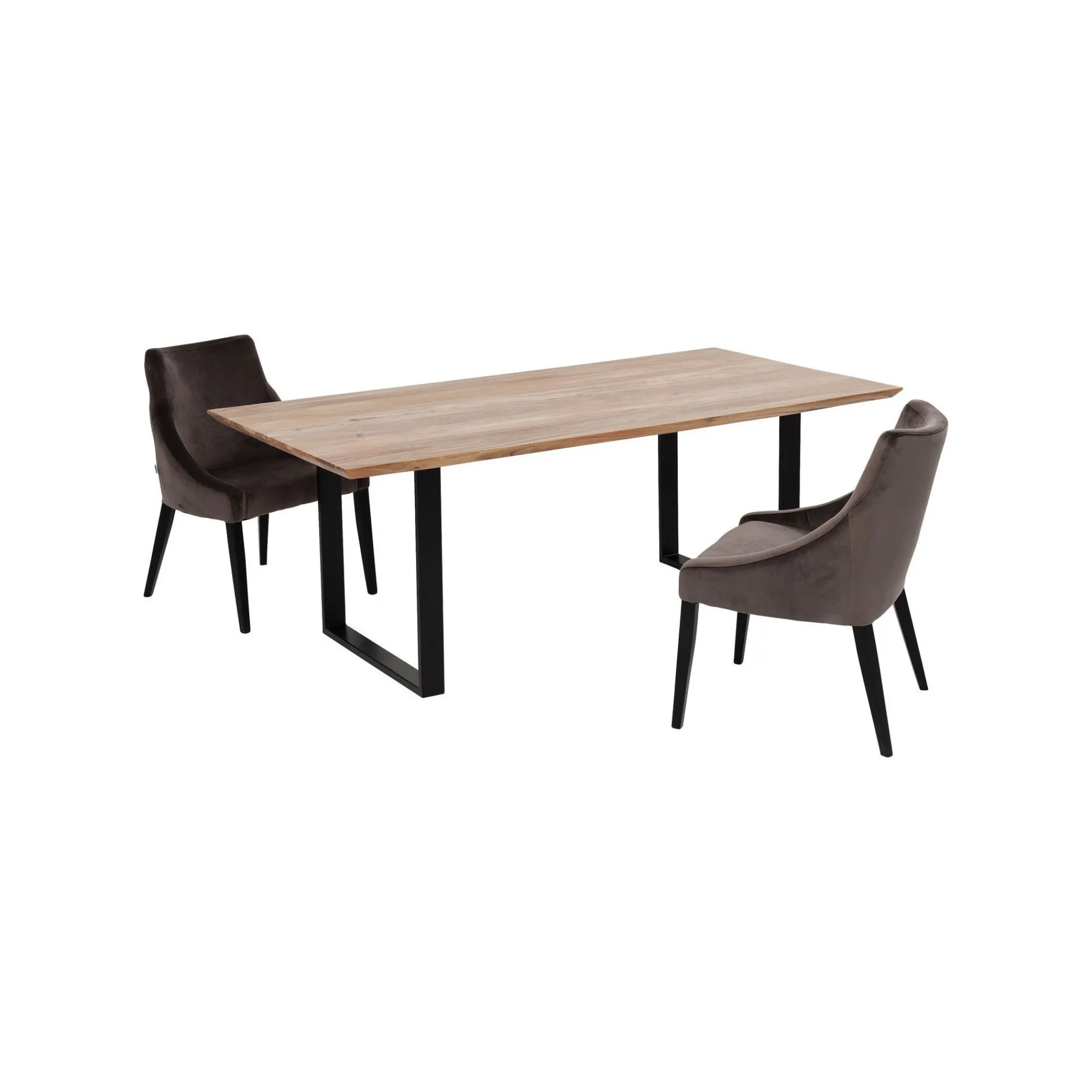 KARE Design Table Symphony Acacia Noire 180x90cm ^ Table