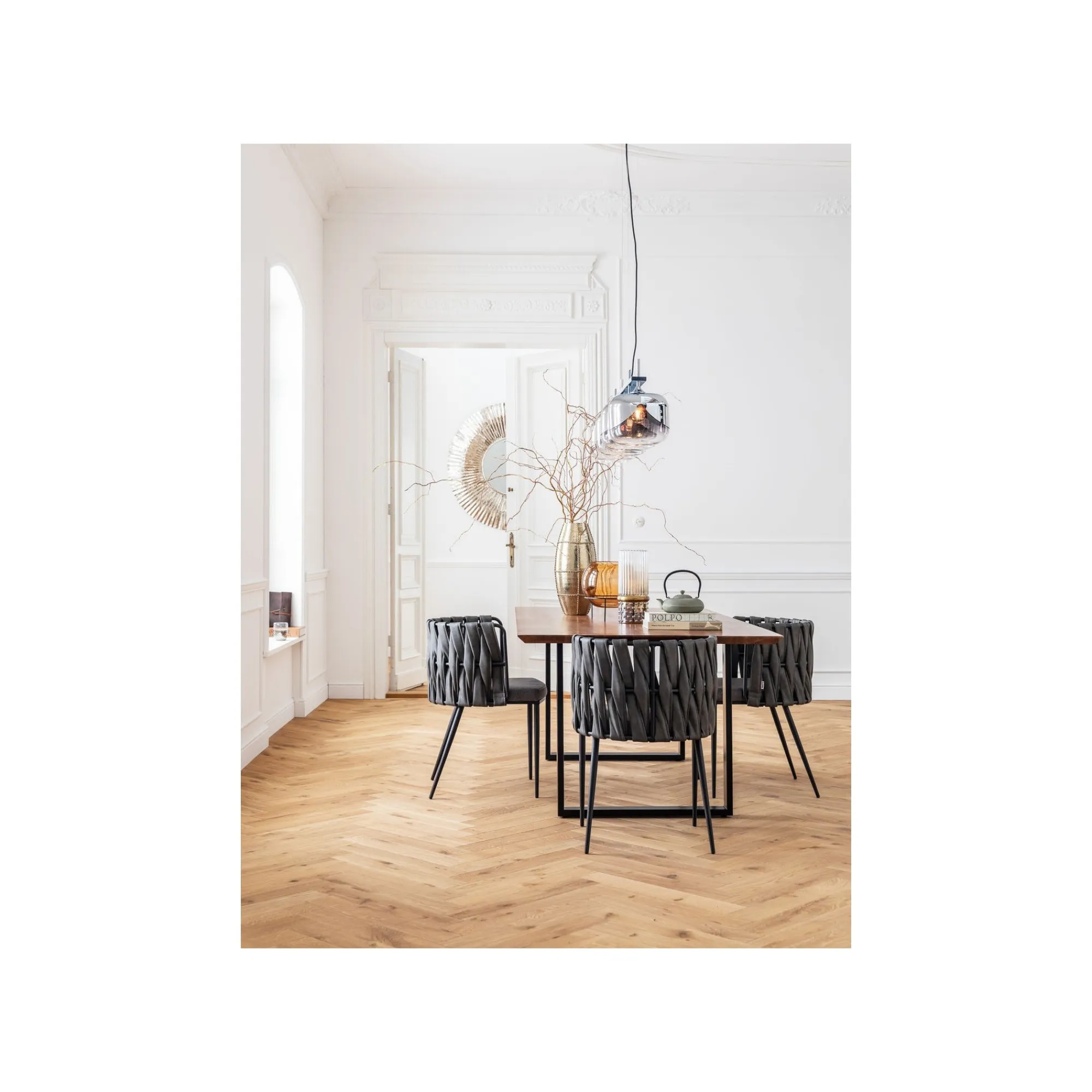 KARE Design Table Symphony Acacia Noire 180x90cm ^ Table