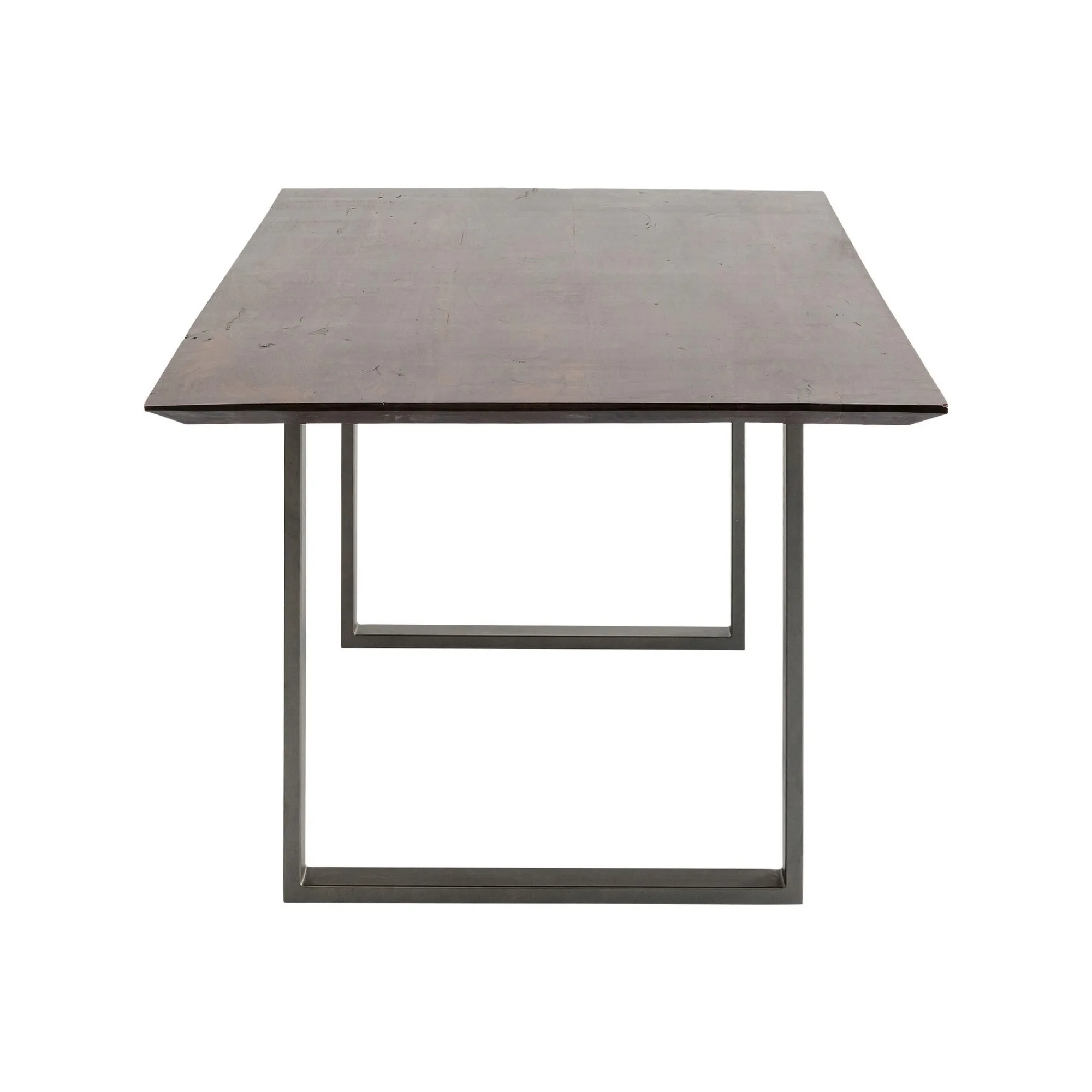 KARE Design Table Symphony Noyer Acier 160x80cm ^ Table