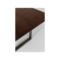 KARE Design Table Symphony Noyer Acier 160x80cm ^ Table