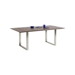 KARE Design Table Symphony Noyer Chrome 160x80cm ^ Table