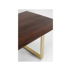 KARE Design Table Symphony Noyer Laiton 160x80cm ^ Table