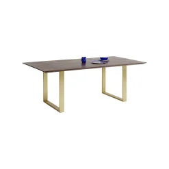 KARE Design Table Symphony Noyer Laiton 180x90cm ^ Table