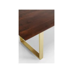 KARE Design Table Symphony Noyer Laiton 200x100cm ^ Table