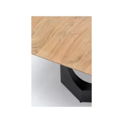 KARE Design Table Symphony Oho 180x90cm Pieds Noirs ^ Table