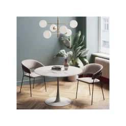 KARE Design Table Veneto Blanche 110cm ^ Table