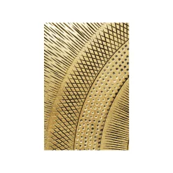 KARE Design Tableau Art Circle Doré 120x120cm ^ Tableau