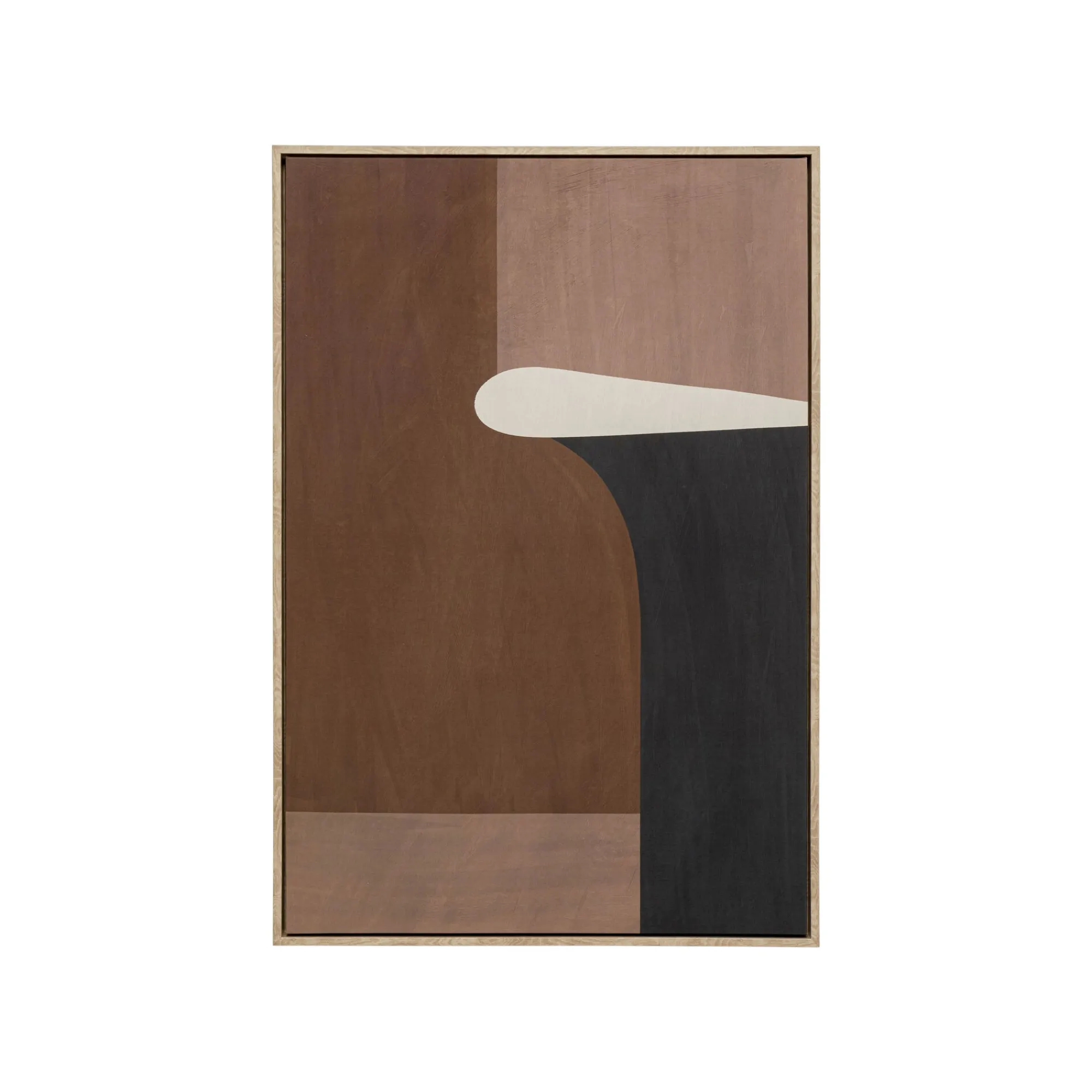 KARE Design Tableau Classic Shape 63x93cm Marron ^ Tableau