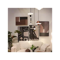 KARE Design Tableau Classic Shape 63x93cm Marron ^ Tableau