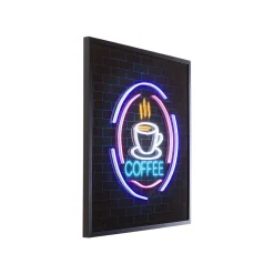 KARE Design Tableau Coffee LED 3D 80x80cm ^ Tableau